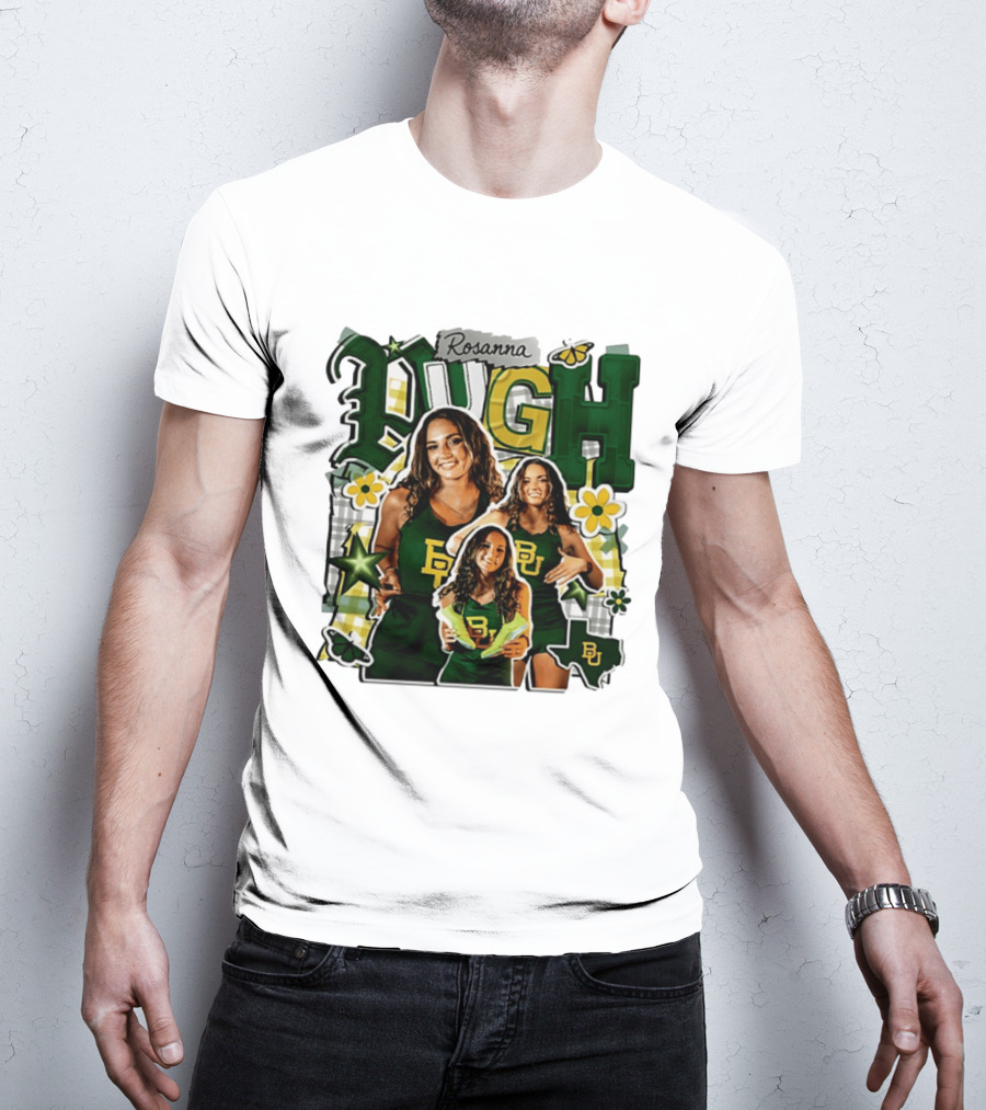 Rosanna Pugh Baylor Track And Field Team Collage T-Shirt