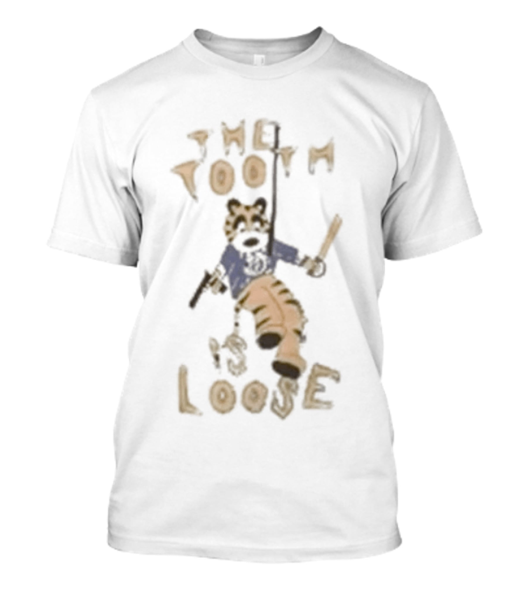 Buffalo Sabres The Tooth Is Loose Hockey Player Cartoon T-Shirt