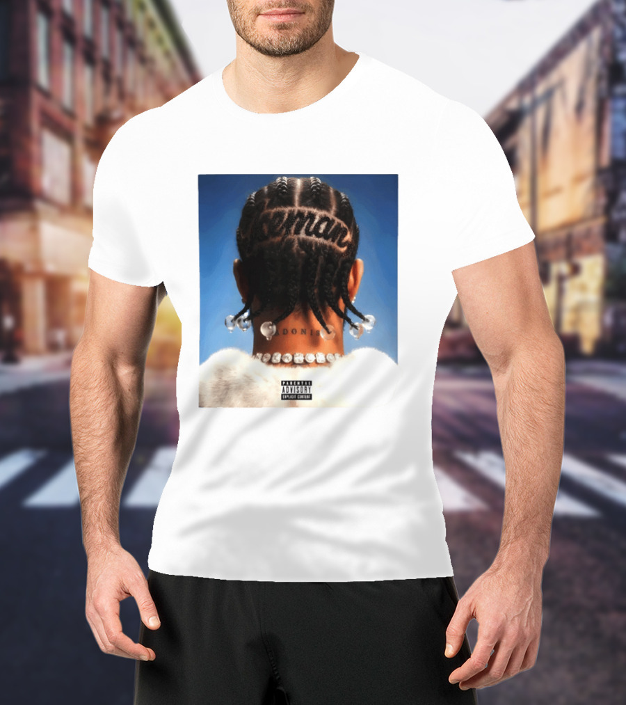 Drake Iceman Adonis Parental Advisory Explicit Content T-Shirt