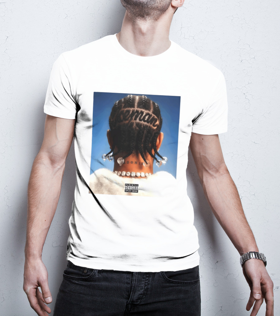 Drake Iceman Adonis Parental Advisory Explicit Content T-Shirt