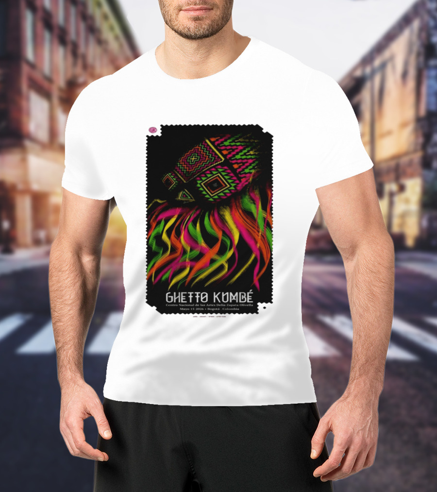 Ghetto Kumbé Centro Nacional De Las Artes Delia Zapata Olivella Bogotá Colombia Mayo 15 2026 T-Shirt