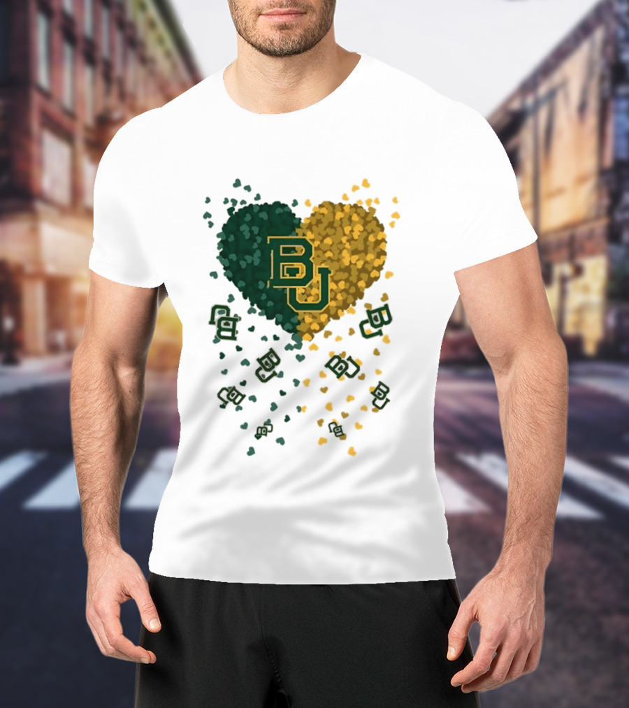 Heart Of Baylor Bears BU Football 2026 T-Shirt