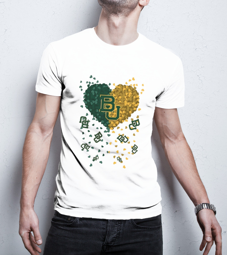 Heart Of Baylor Bears BU Football 2026 T-Shirt
