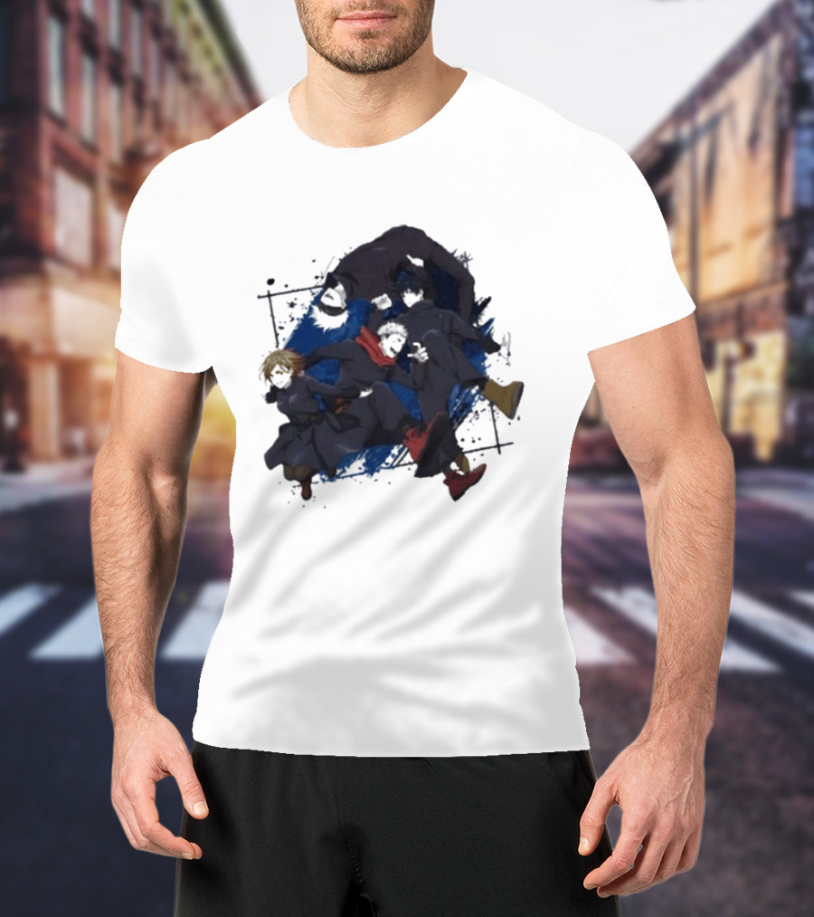 Jujutsu Kaisen Characters Dynamic Illustration 2026 Concert T-Shirt