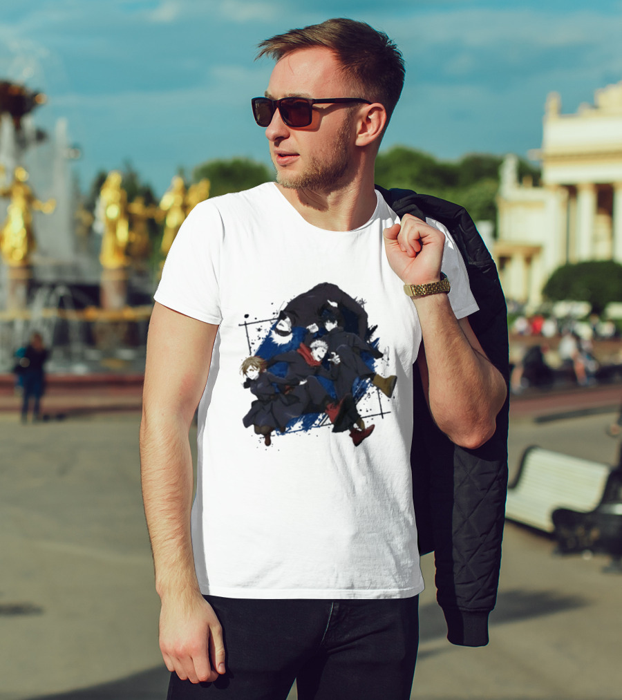 Jujutsu Kaisen Characters Dynamic Illustration 2026 Concert T-Shirt