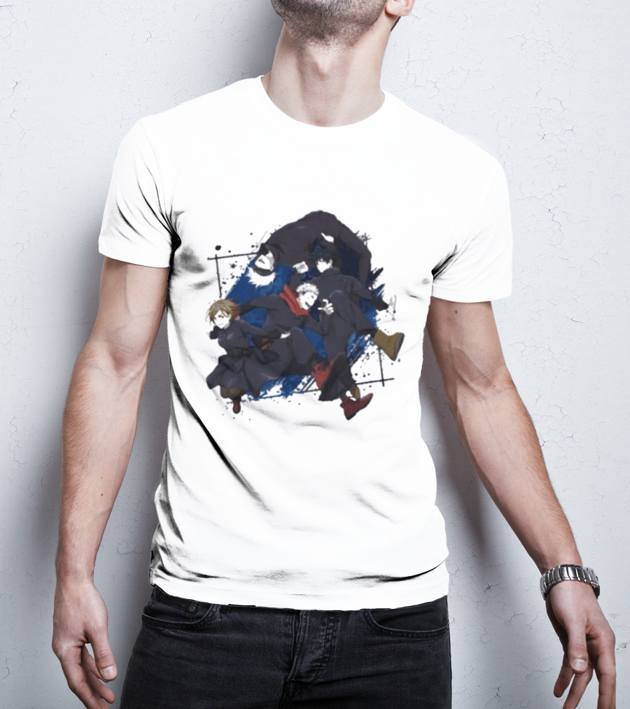 Jujutsu Kaisen Characters Dynamic Illustration 2026 Concert T-Shirt