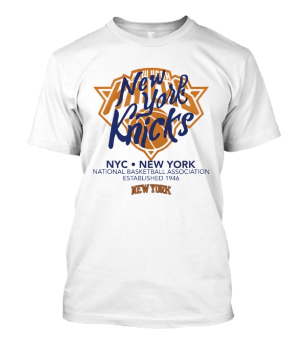 New York Knicks NYC National Basketball Association Established 1946 T-Shirt