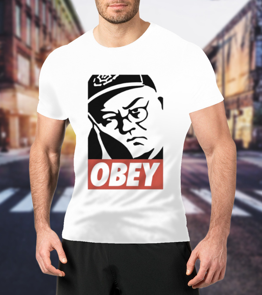 Obey Giant Face Shepard Fairey Street T-Shirt