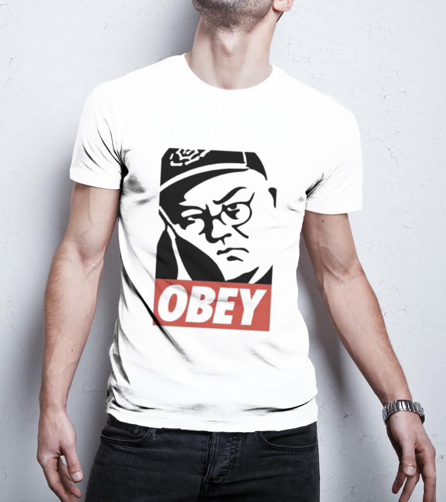 Obey Giant Face Shepard Fairey Street T-Shirt