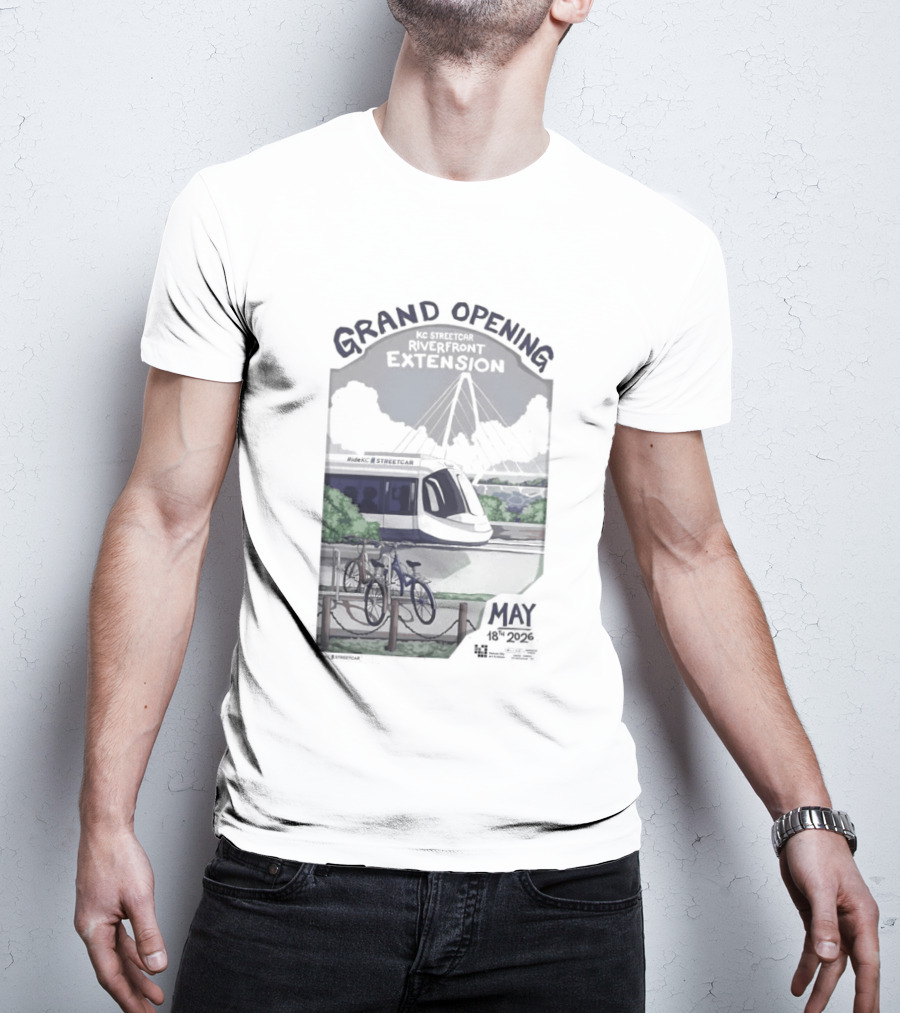 Grand Opening Ceremony Kansas City Institute Riverfront Extension May 18 2026 T-Shirt