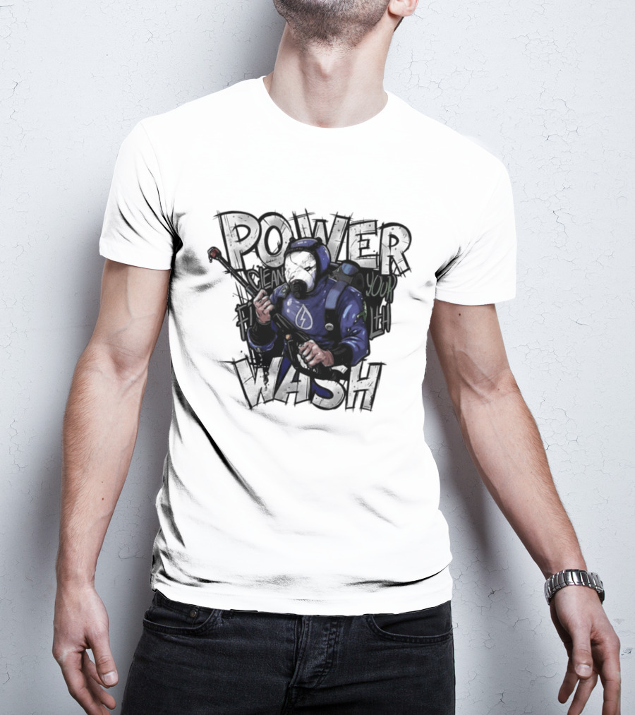 PowerWash Simulator Clean Your Fith T-Shirt