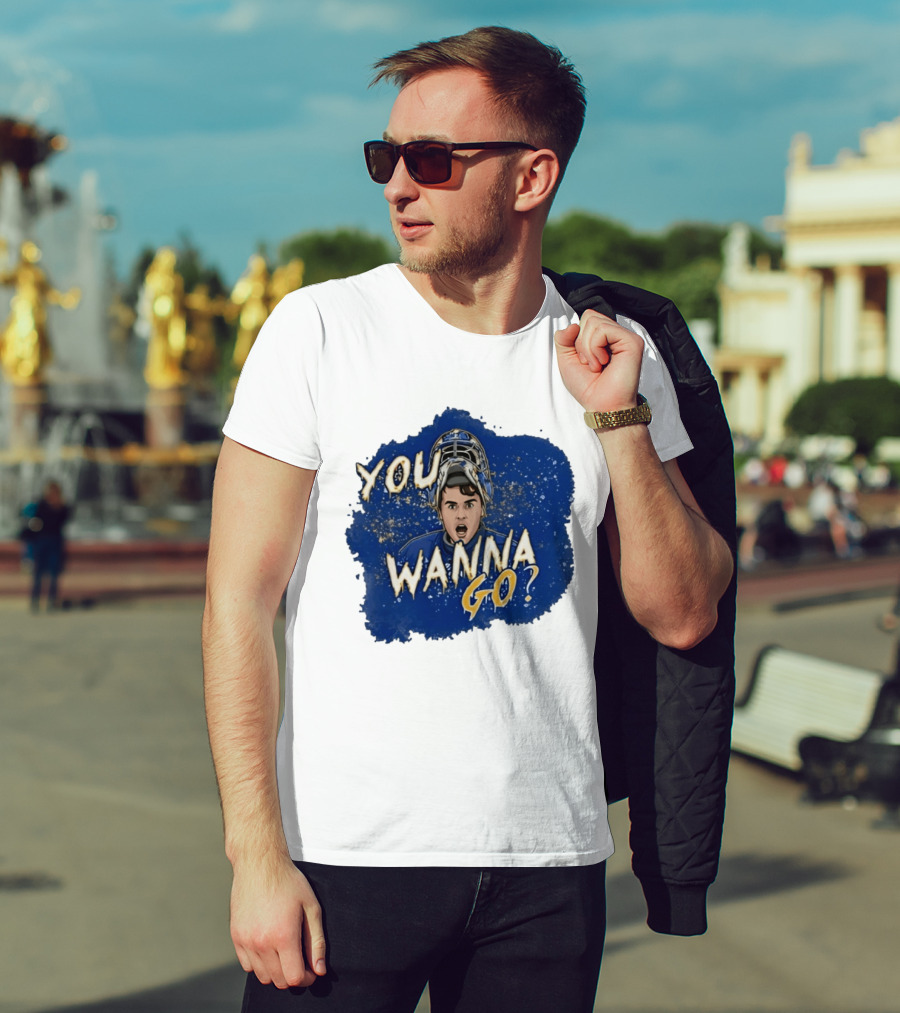 Zach Benson You Wanna Go Buffalo Sabres Hockey T-Shirt