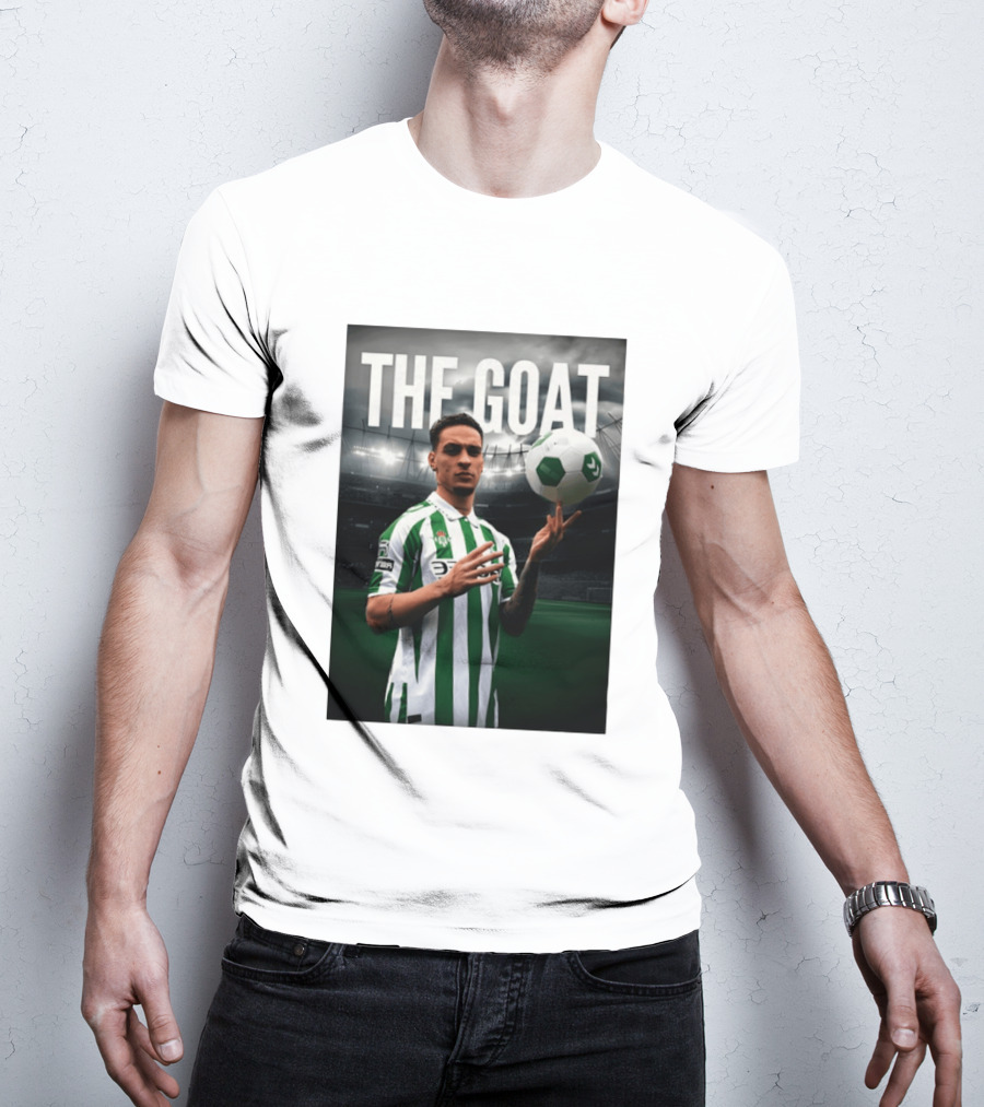 Antony Real Betis FC The Goat Soccer 2026 T-Shirt