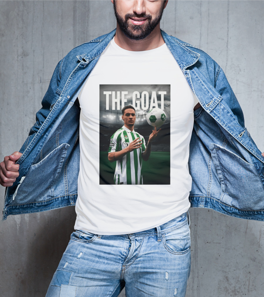 Antony Real Betis FC The Goat Soccer 2026 T-Shirt