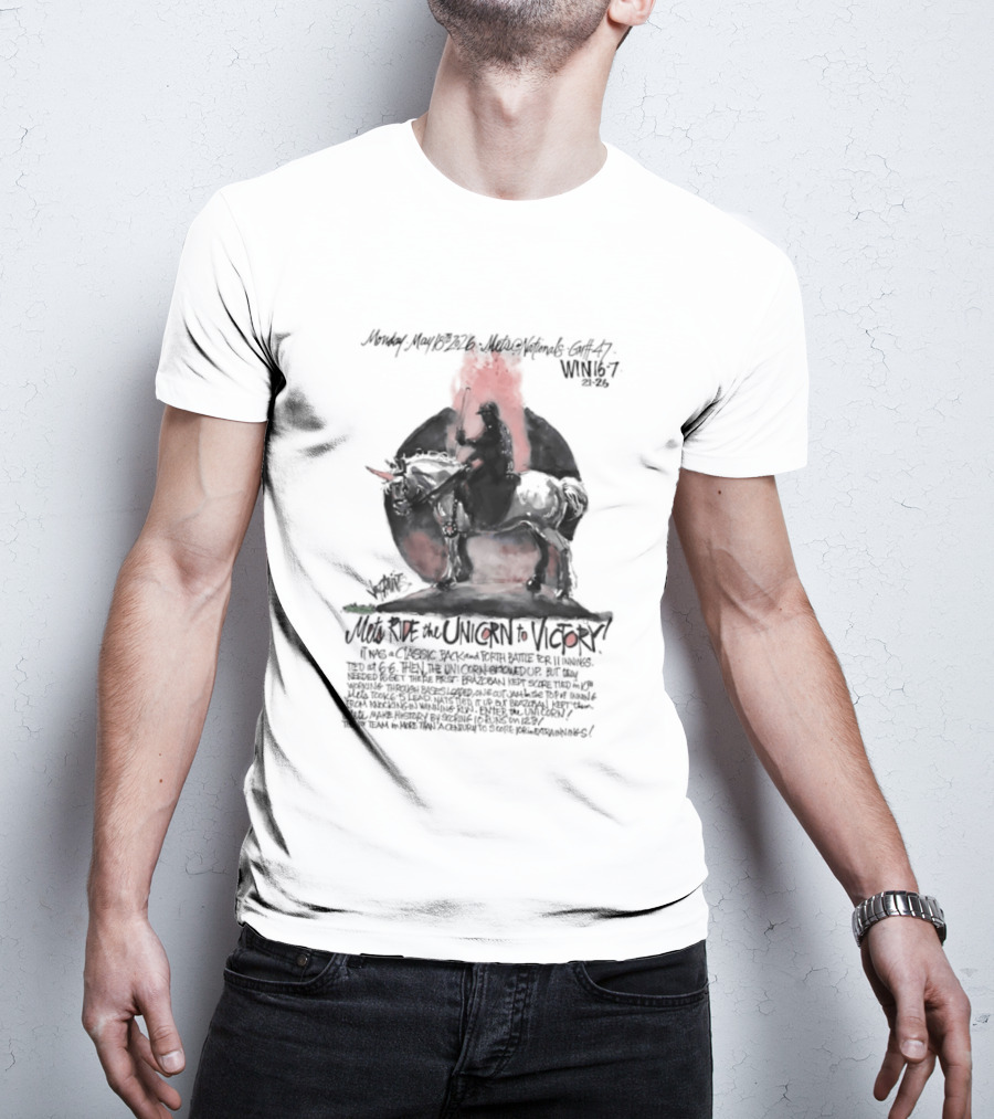Mets Ride The Unicorn To Victory T-Shirt