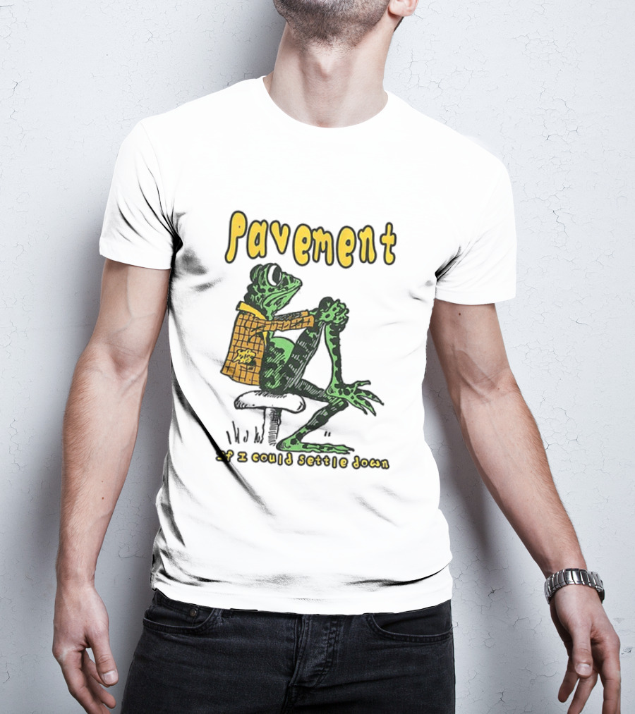Pavement If I Could Settle Down Frog T-Shirt