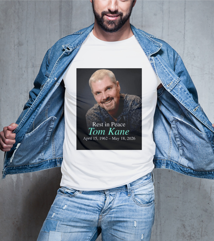 Rest In Peace Tom Kane April 15 1962 May 18 2026 American Voice Actor T-Shirt