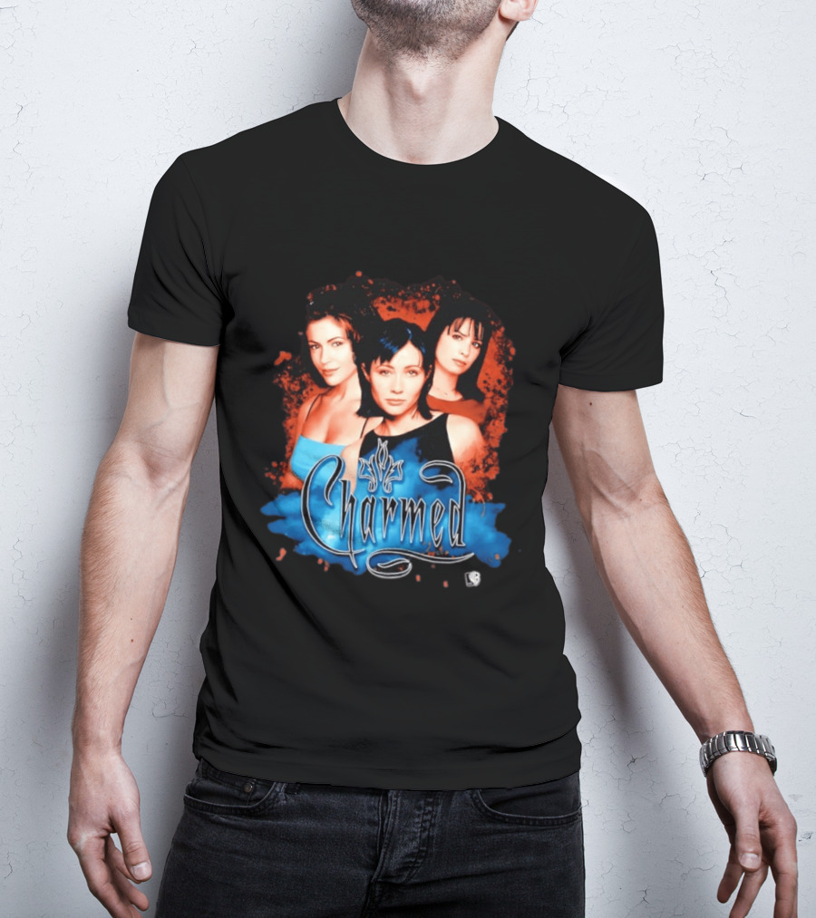 Charmed 1998 Prue Piper Phoebe Iconic Magic Sisters T-Shirt