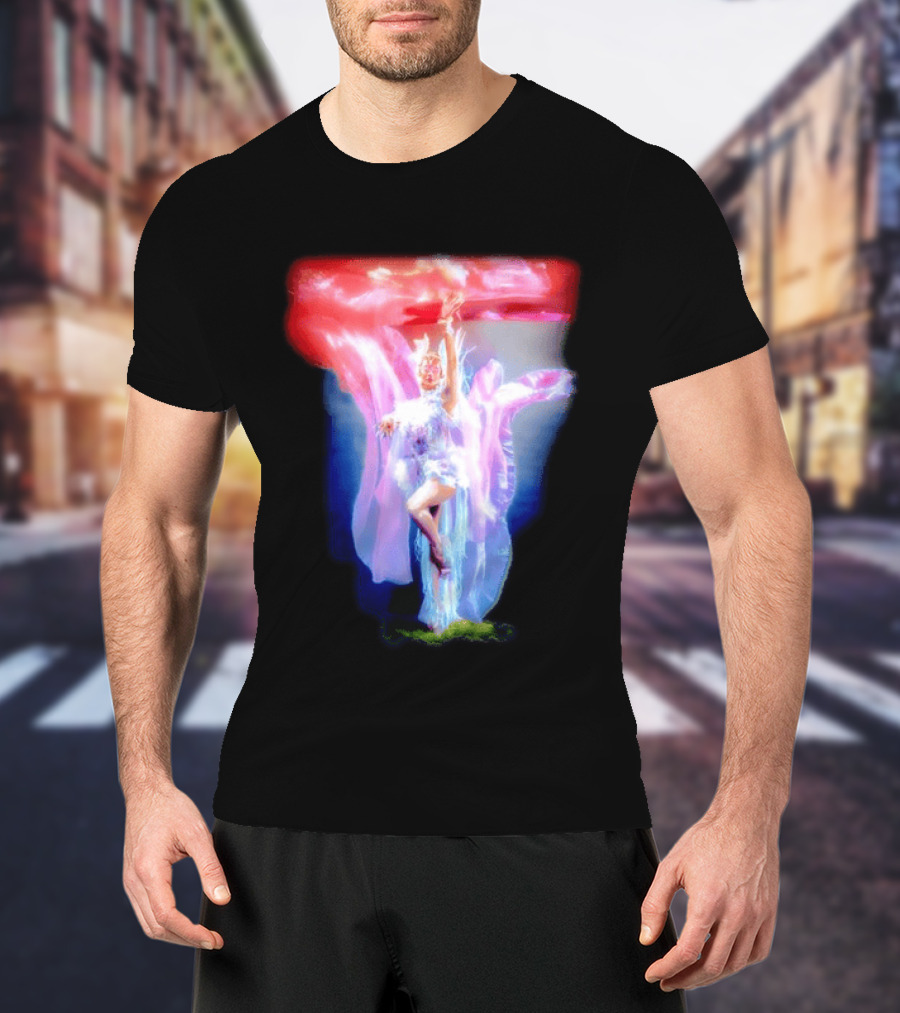 Diwata Ng Karagatan Let Them Eat Cape Enchanted Ocean Goddess Floating Fantasy T-Shirt