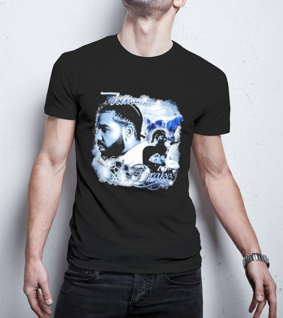 Drake Iceman 2026 Big Face Bootleg T-Shirt