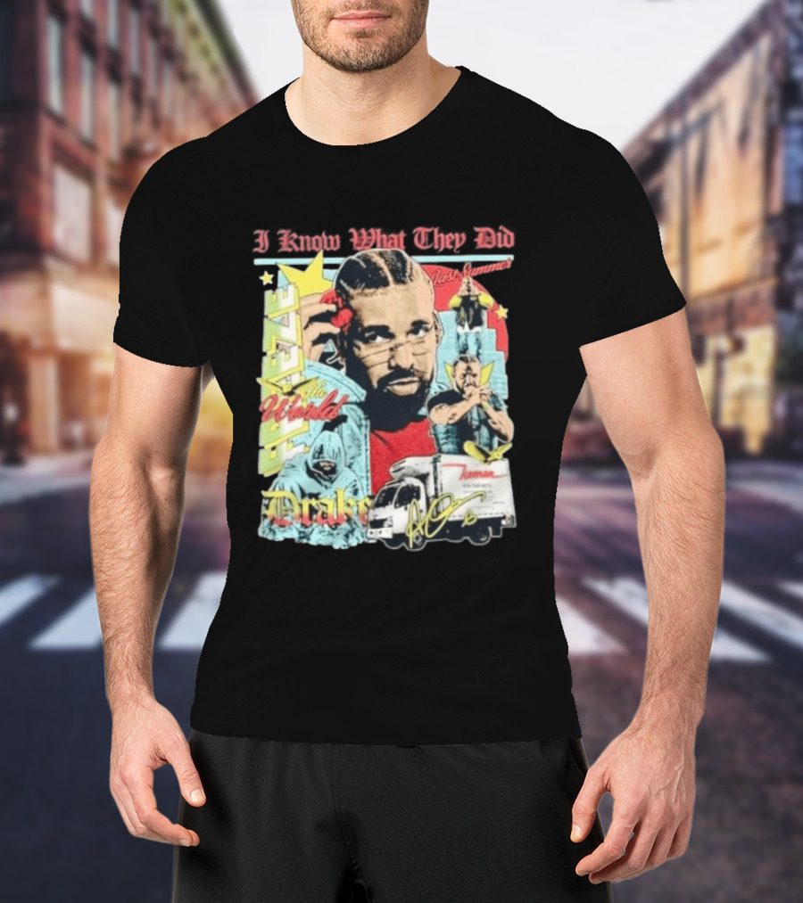 I Know What They Did Drake Freeze The World Iceman 2026 T-Shirt
