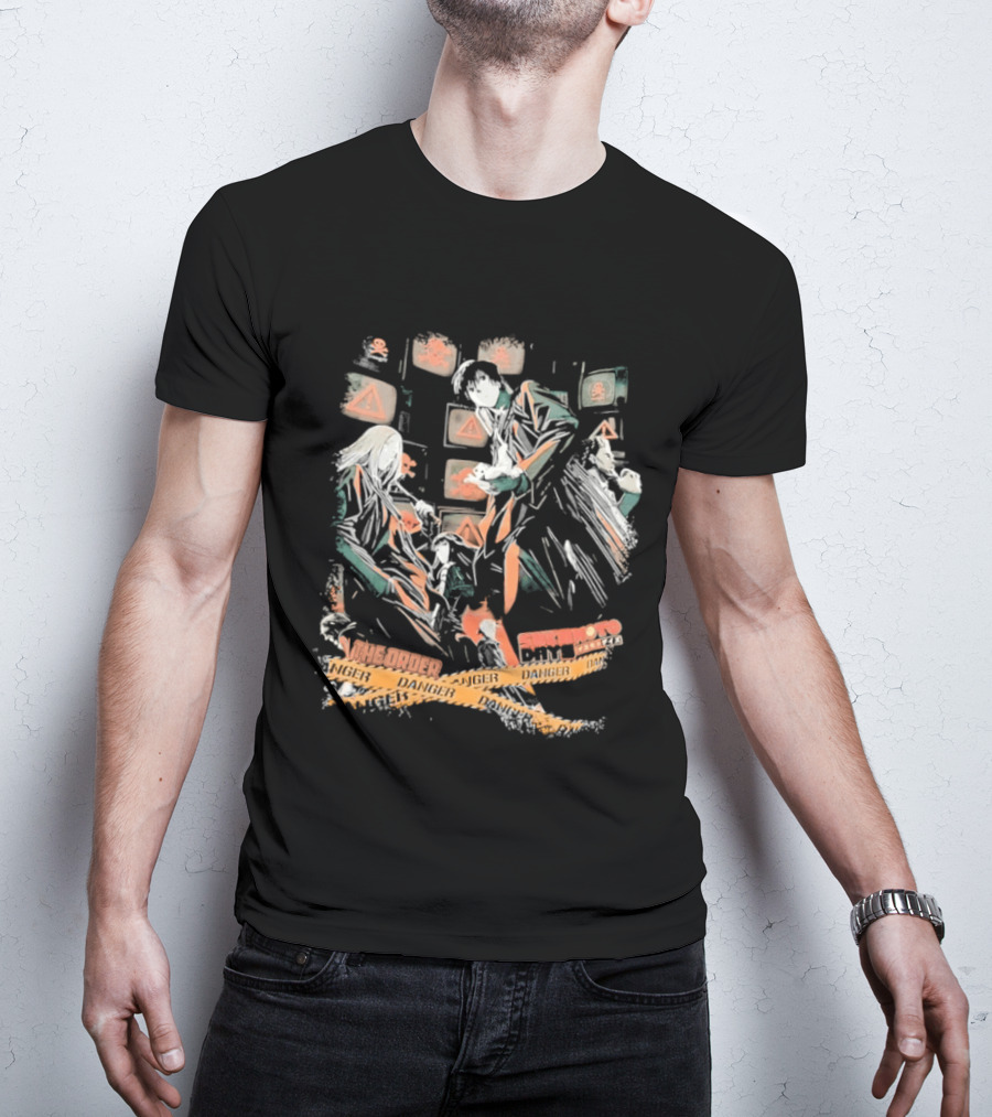 Sakamoto Days The Order Danger Anime Warning Signs T-Shirt