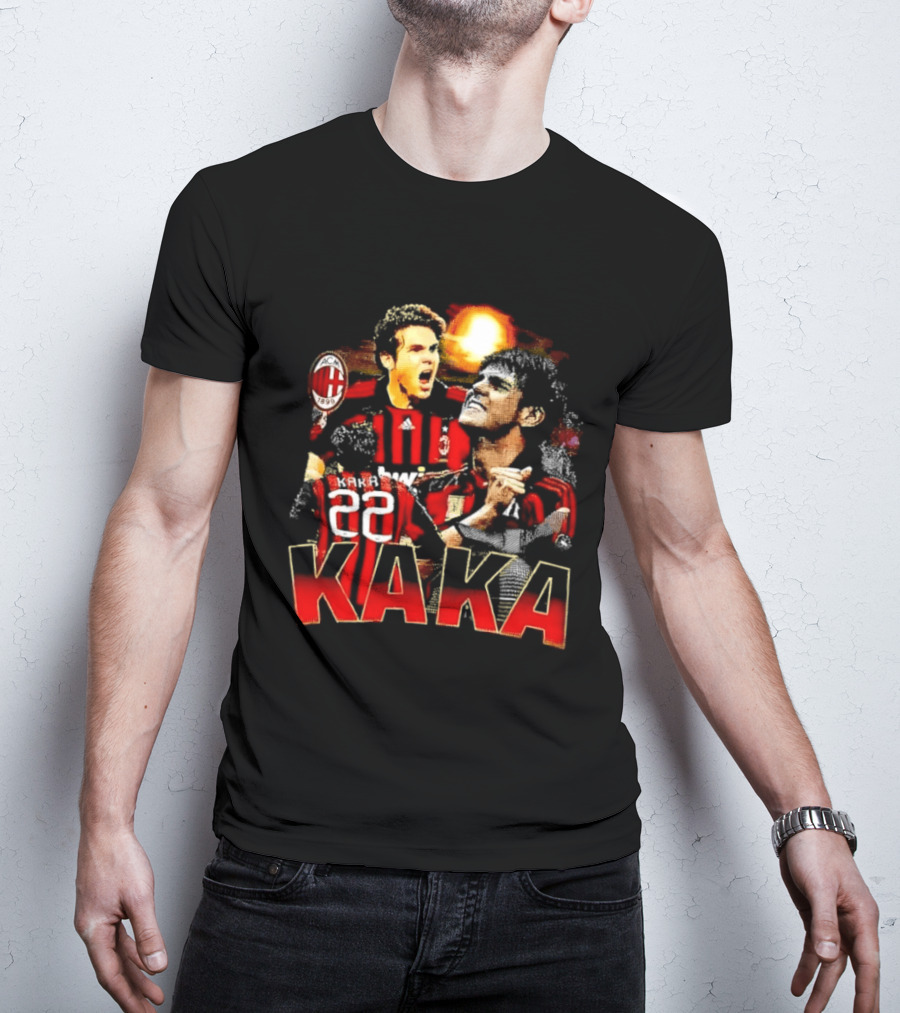 Kaká 22 AC Milan Soccer Icon Celebration 1899 T-Shirt