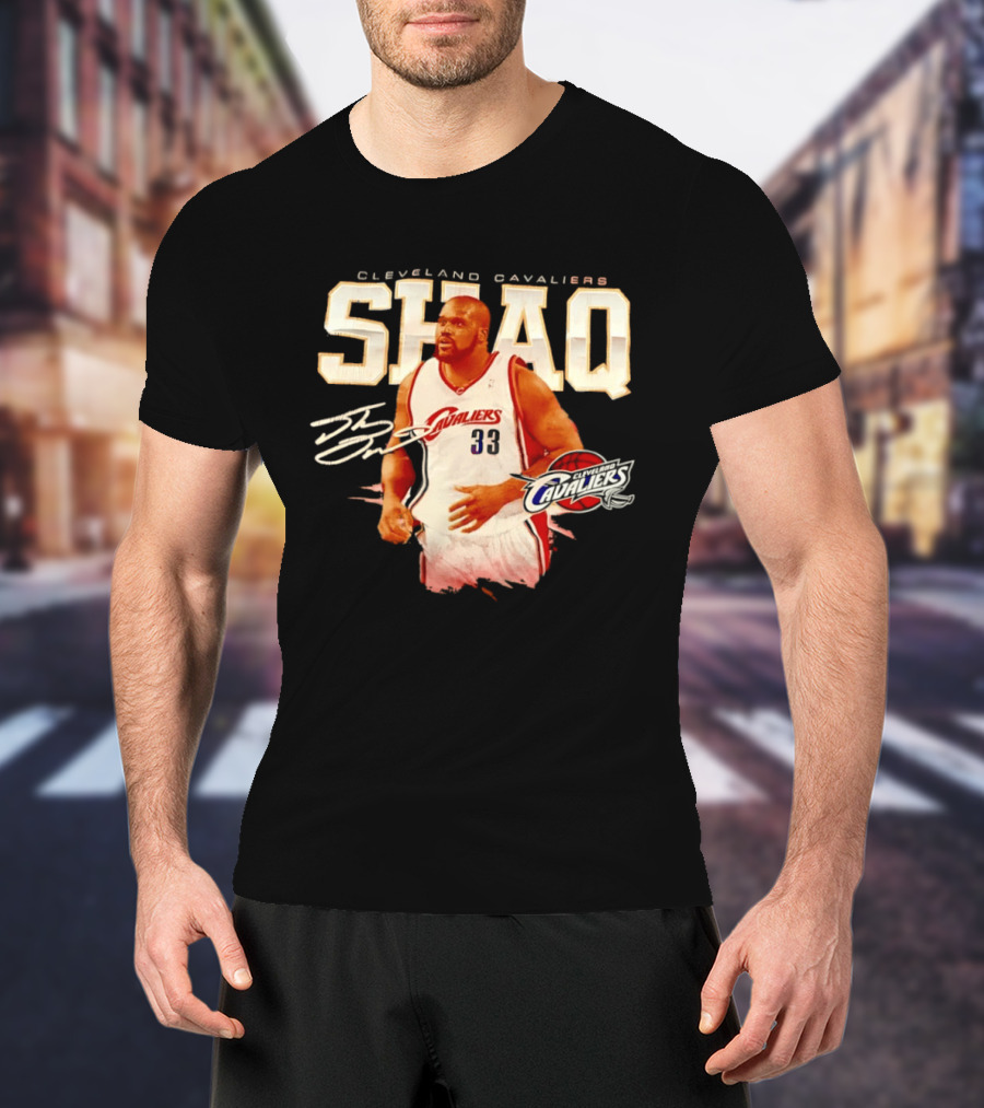 Cleveland Cavaliers Shaq 33 Shaquille O'Neal Basketball Cavaliers T-Shirt