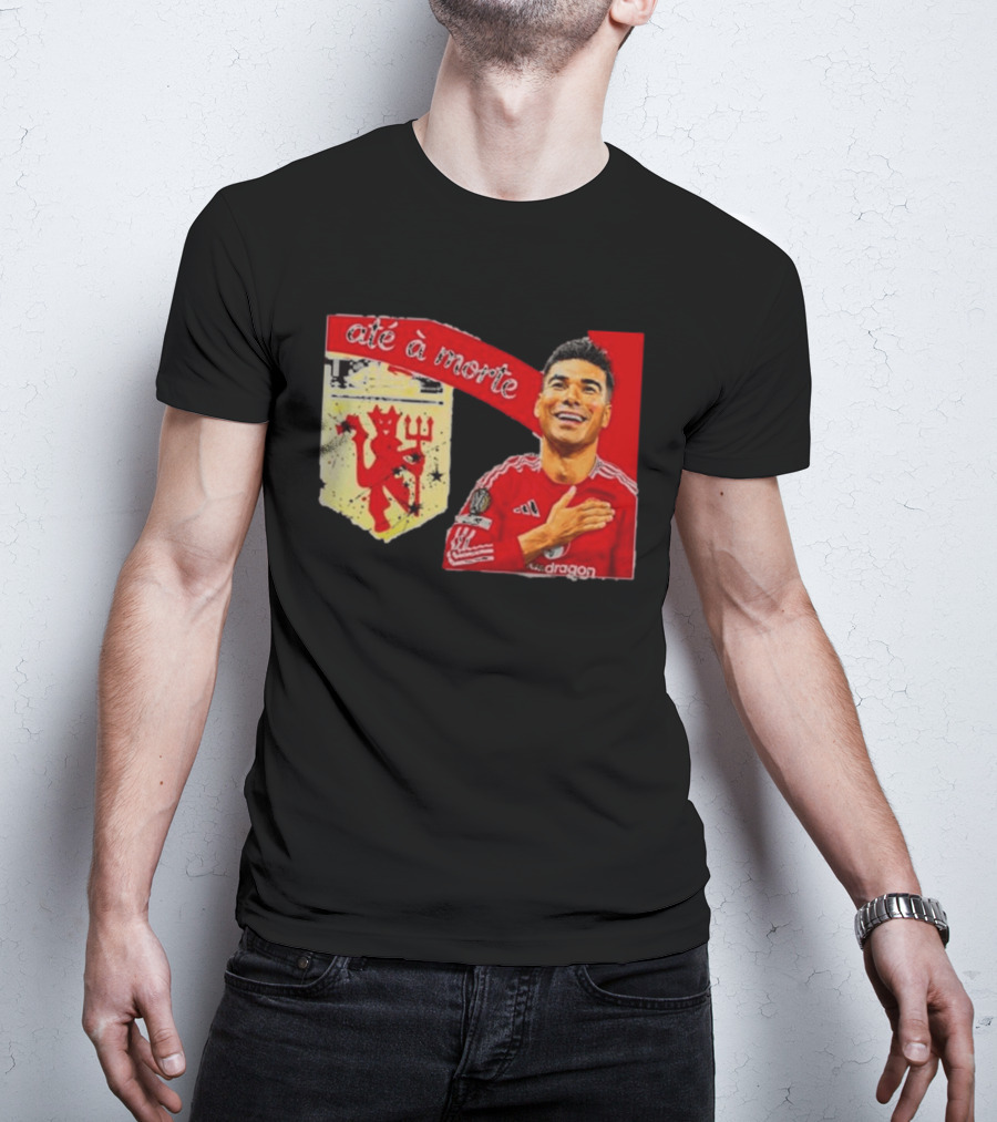Manchester United Até à Morte Casemiro T-Shirt