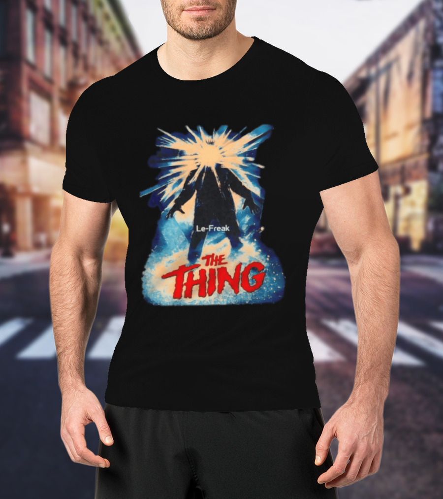 John Carpenter's The Thing Movie Le Freak Burst T-Shirt