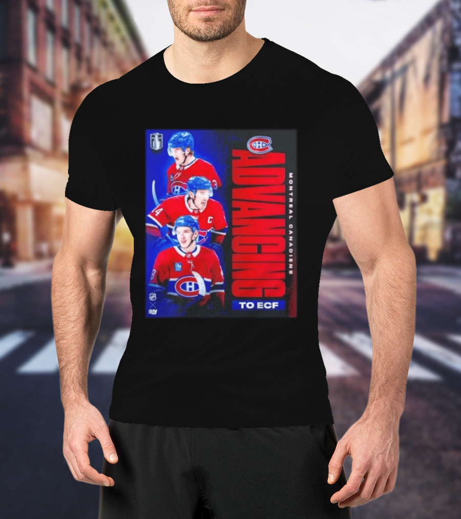 Montreal Canadiens Advancing To ECF 2026 T-Shirt