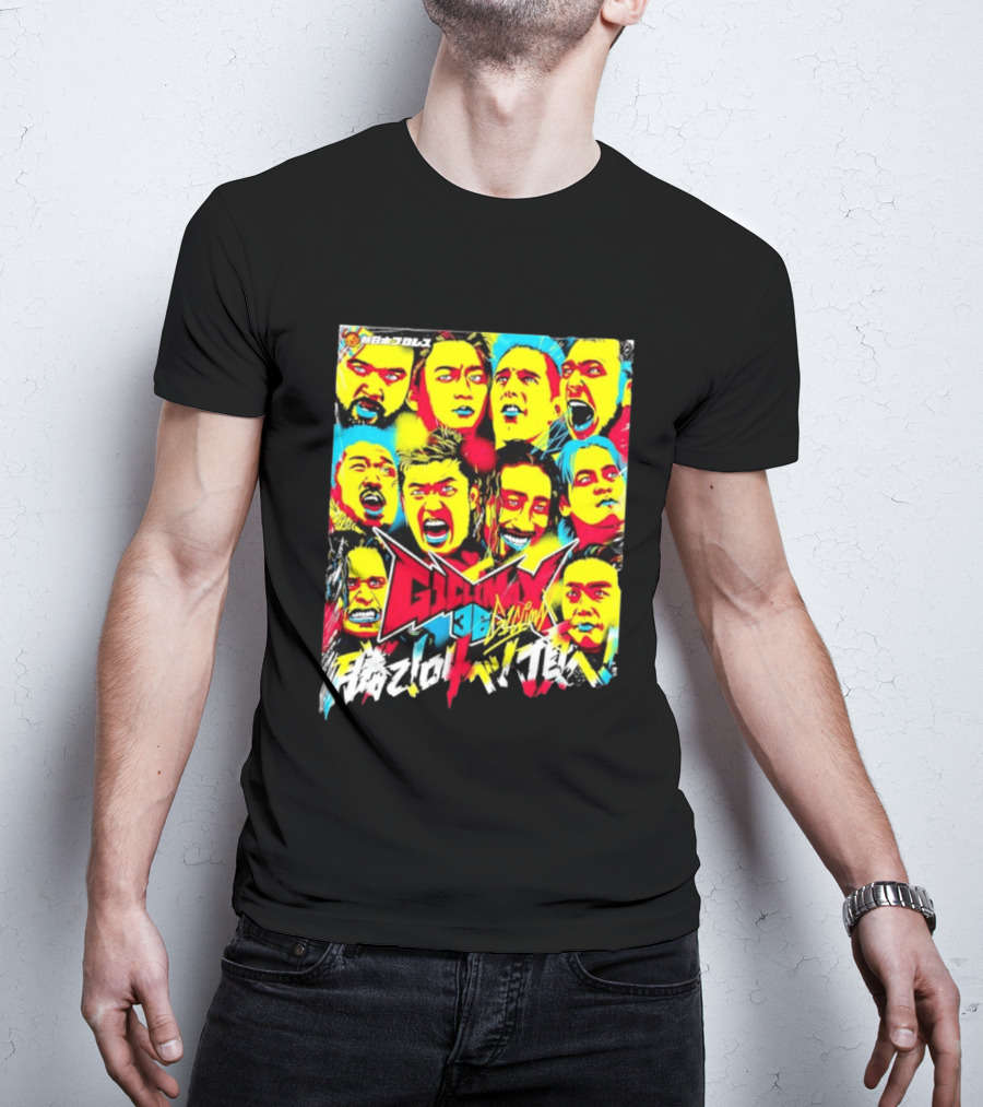 NJPW G1 Climax 36 Multicolor Wrestlers T-Shirt