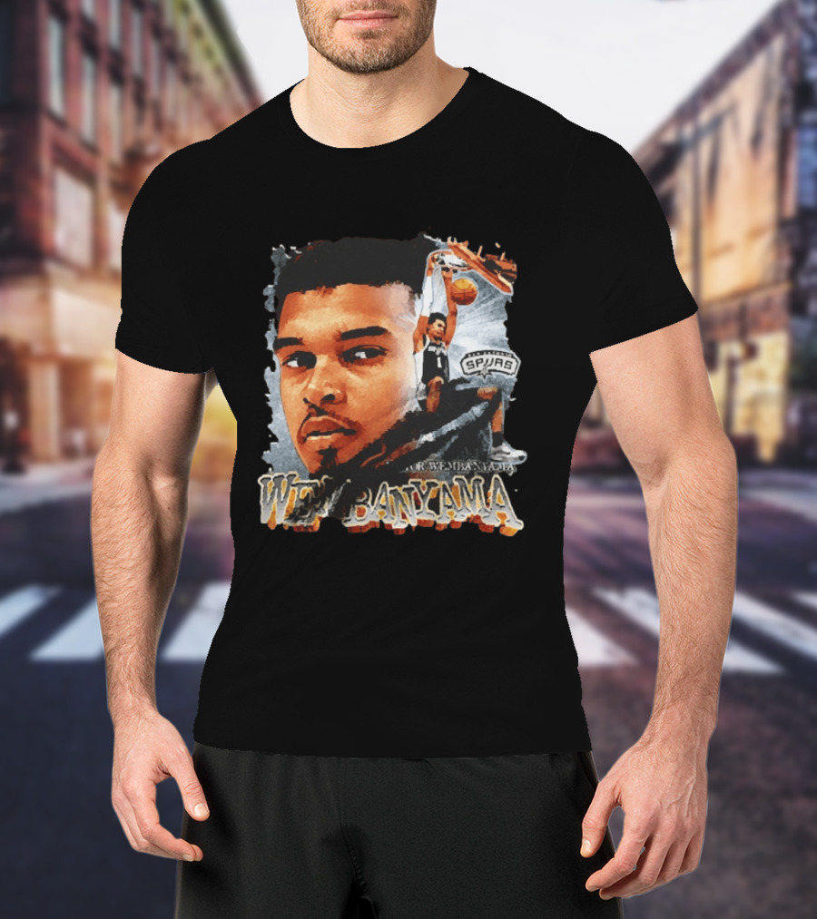 Victor Wembanyama San Antonio Spurs Basketball Spurs T-Shirt