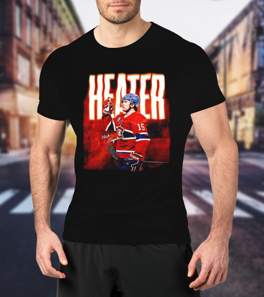 Alex Newhook Nick Suzuki Heater 2026 Hockey 15 T-Shirt