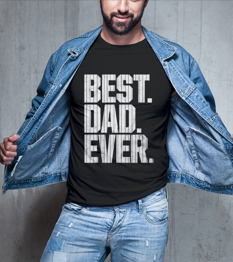 Best Dad Ever New York Yankees Baseball Game T-Shirt