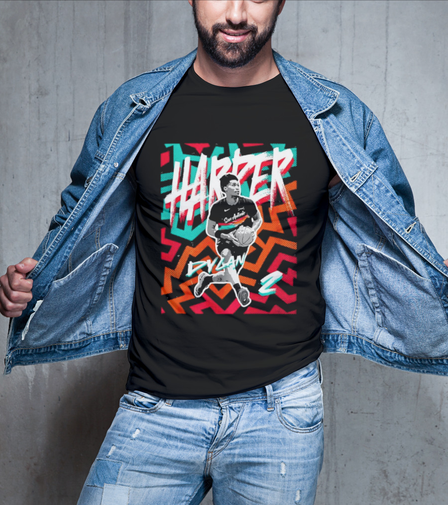 Dylan Harper San Antonio Spurs 2 NBA Fiesta T-Shirt