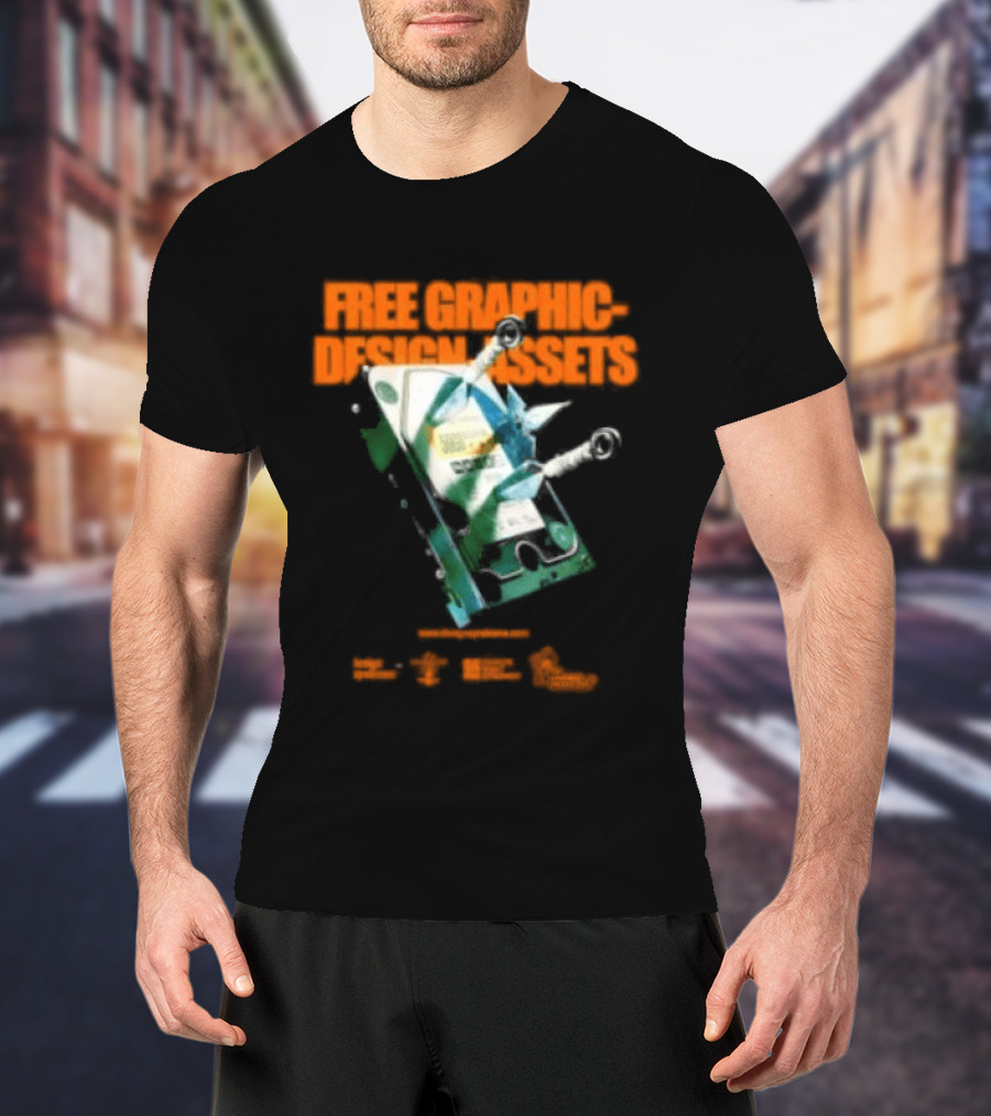 Free Graphic Design Assets Shinobi Stash T-Shirt