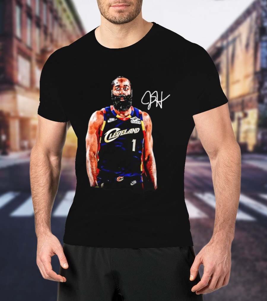 Cleveland Cavaliers James Harden 1 Basketball Jersey T-Shirt