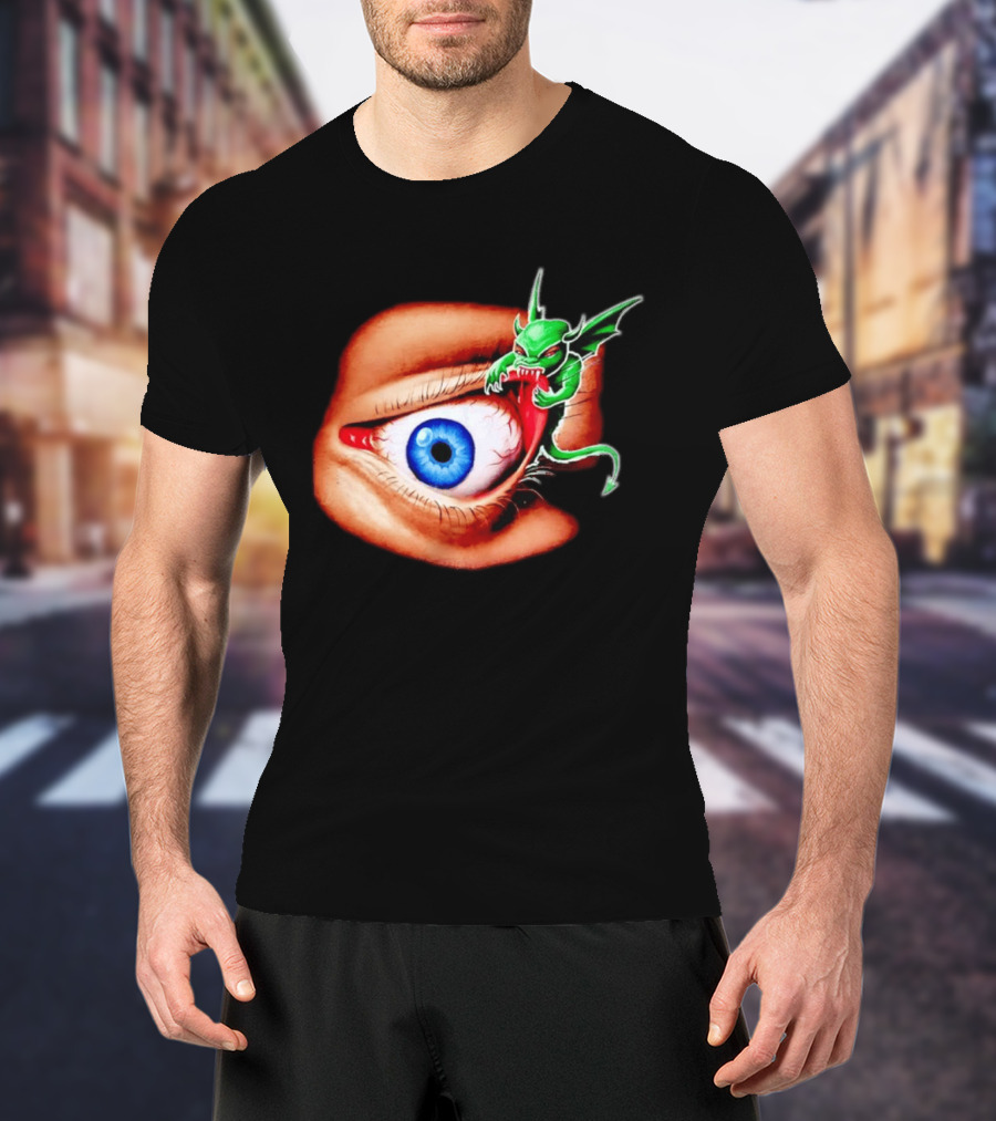 Universal Studios Halloween Horror Nights 1997 The Monster Eats Eyes T-Shirt