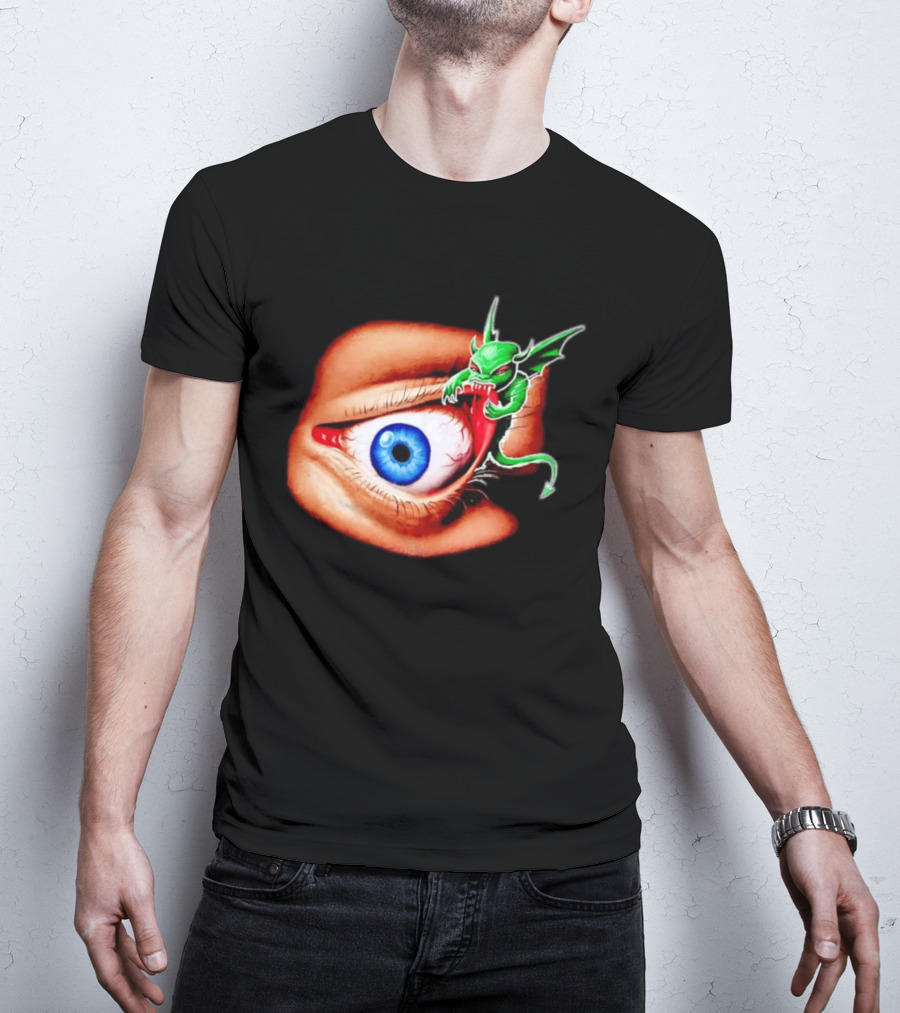 Universal Studios Halloween Horror Nights 1997 The Monster Eats Eyes T-Shirt