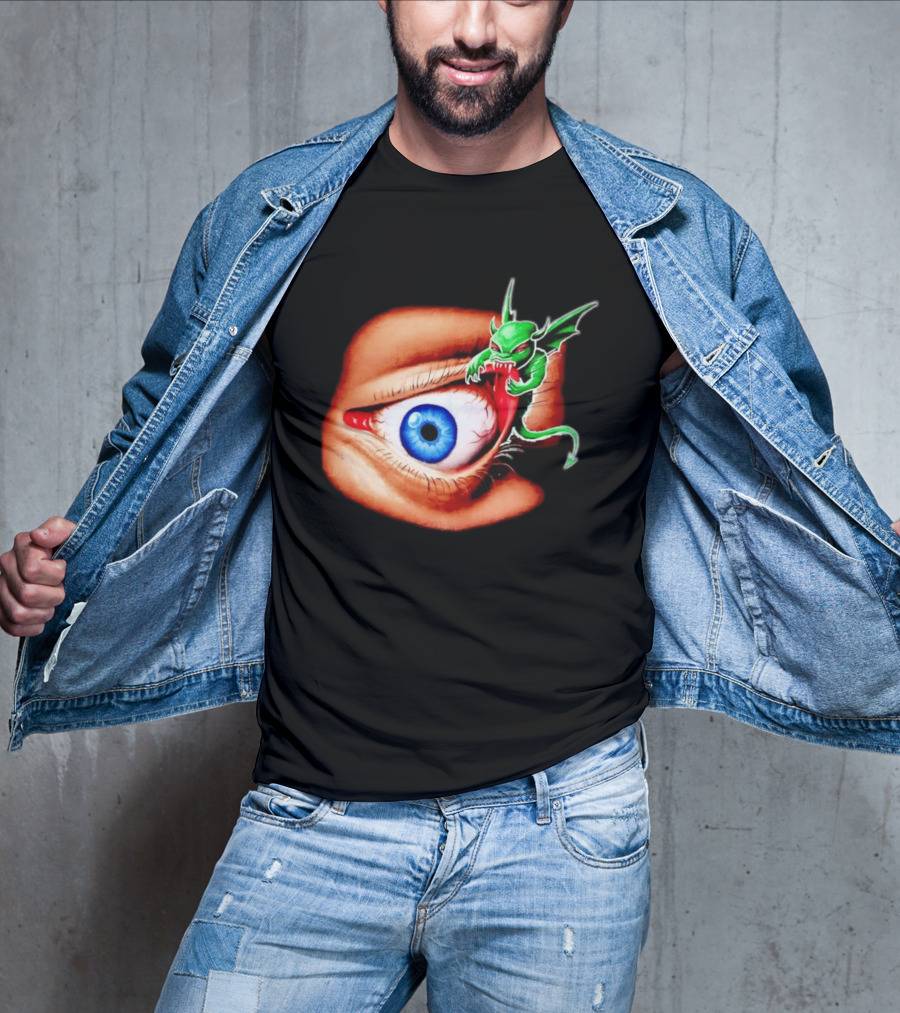 Universal Studios Halloween Horror Nights 1997 The Monster Eats Eyes T-Shirt