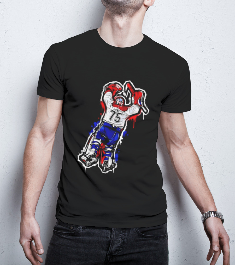 Laval Rocket Jakub Dobes Goalie 75 Hockey T-Shirt