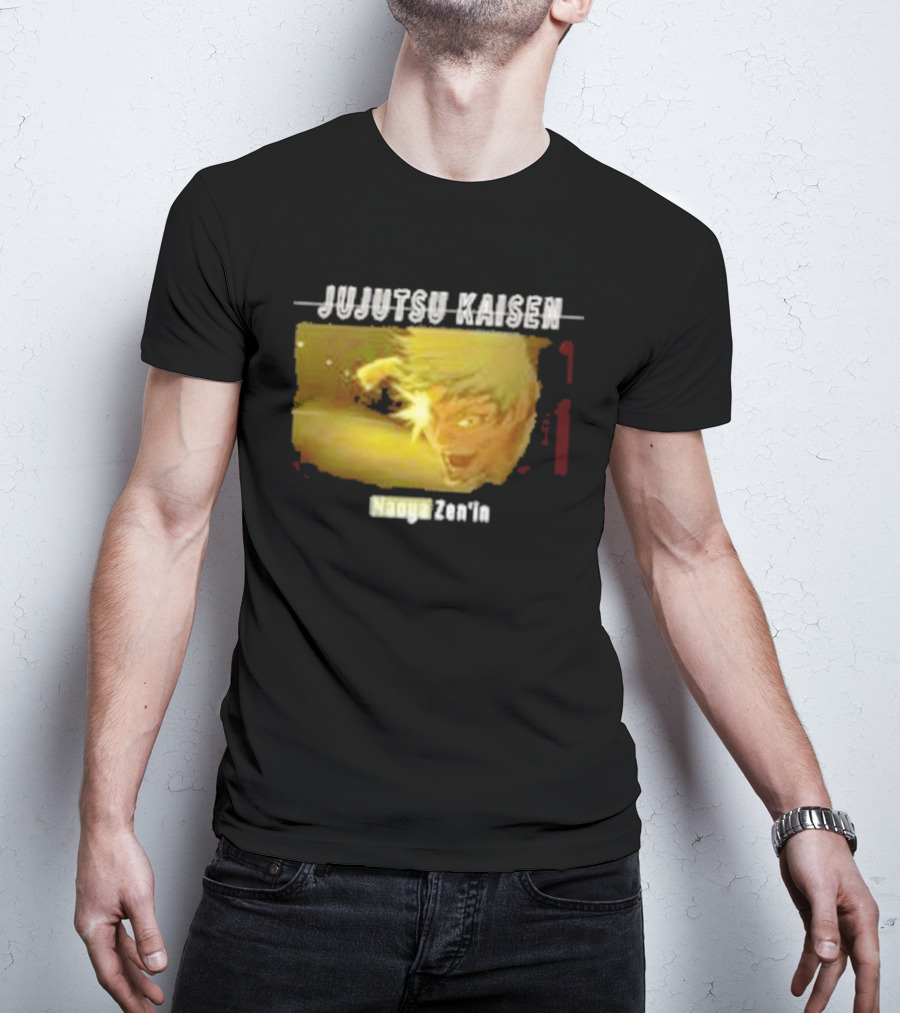 Naoya Zenin Character Jujutsu Kaisen Anime Series T-Shirt