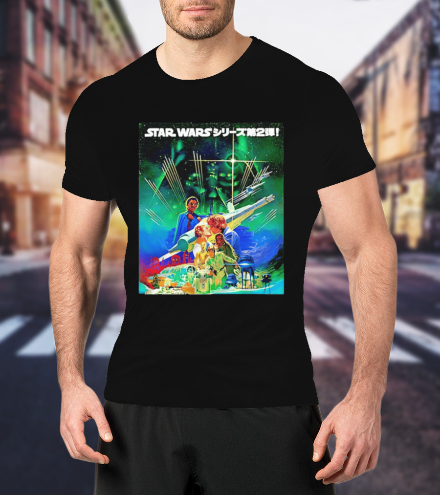 STAR WARS 2 The Empire Strikes Back 1980 Japan T-Shirt