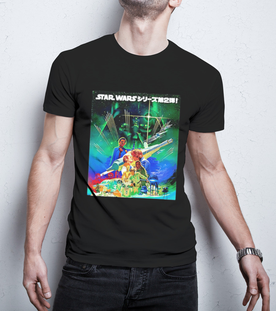 STAR WARS 2 The Empire Strikes Back 1980 Japan T-Shirt
