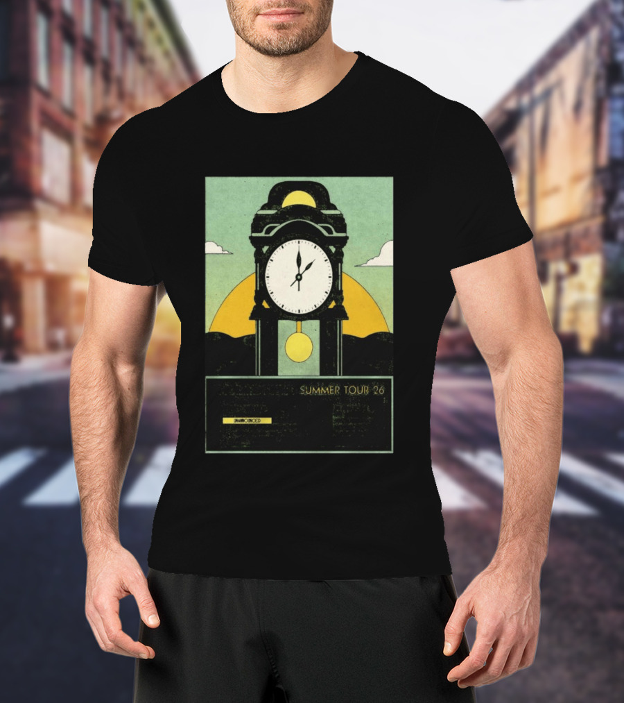 Unannounced The Band Memo Summer Tour 2026 And Sun T-Shirt