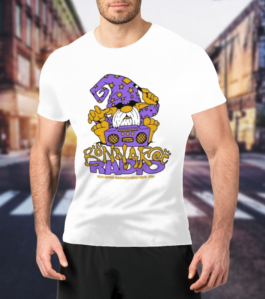 Bonnaroo Roo Radio Tour 2026 Wizard Boombox Magic T-Shirt