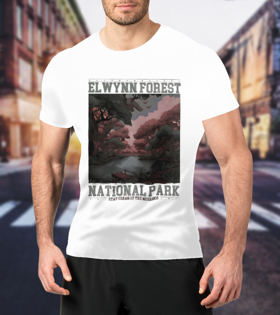 Elwynn Forest National Park Stay Clear Of The Murlocs Scenic Adventure T-Shirt
