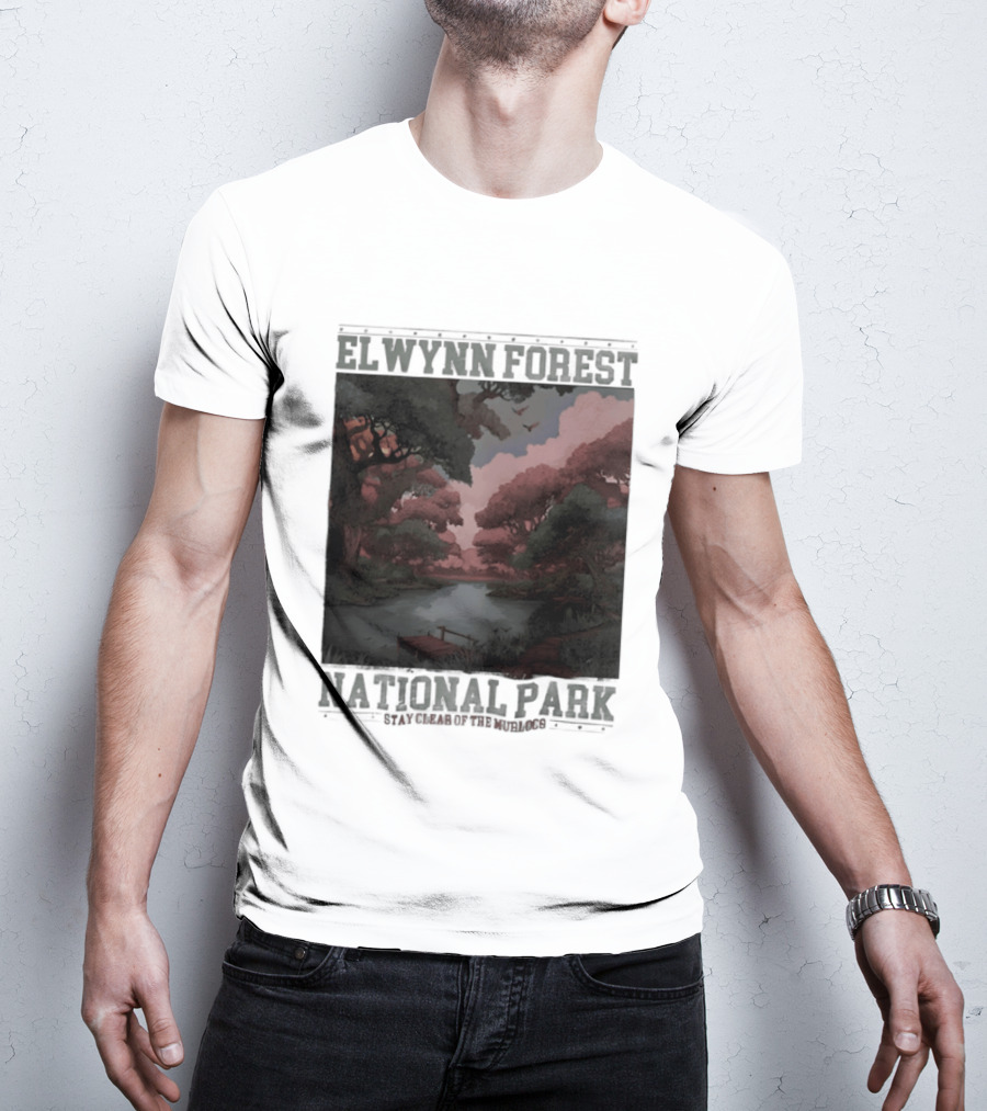 Elwynn Forest National Park Stay Clear Of The Murlocs Scenic Adventure T-Shirt