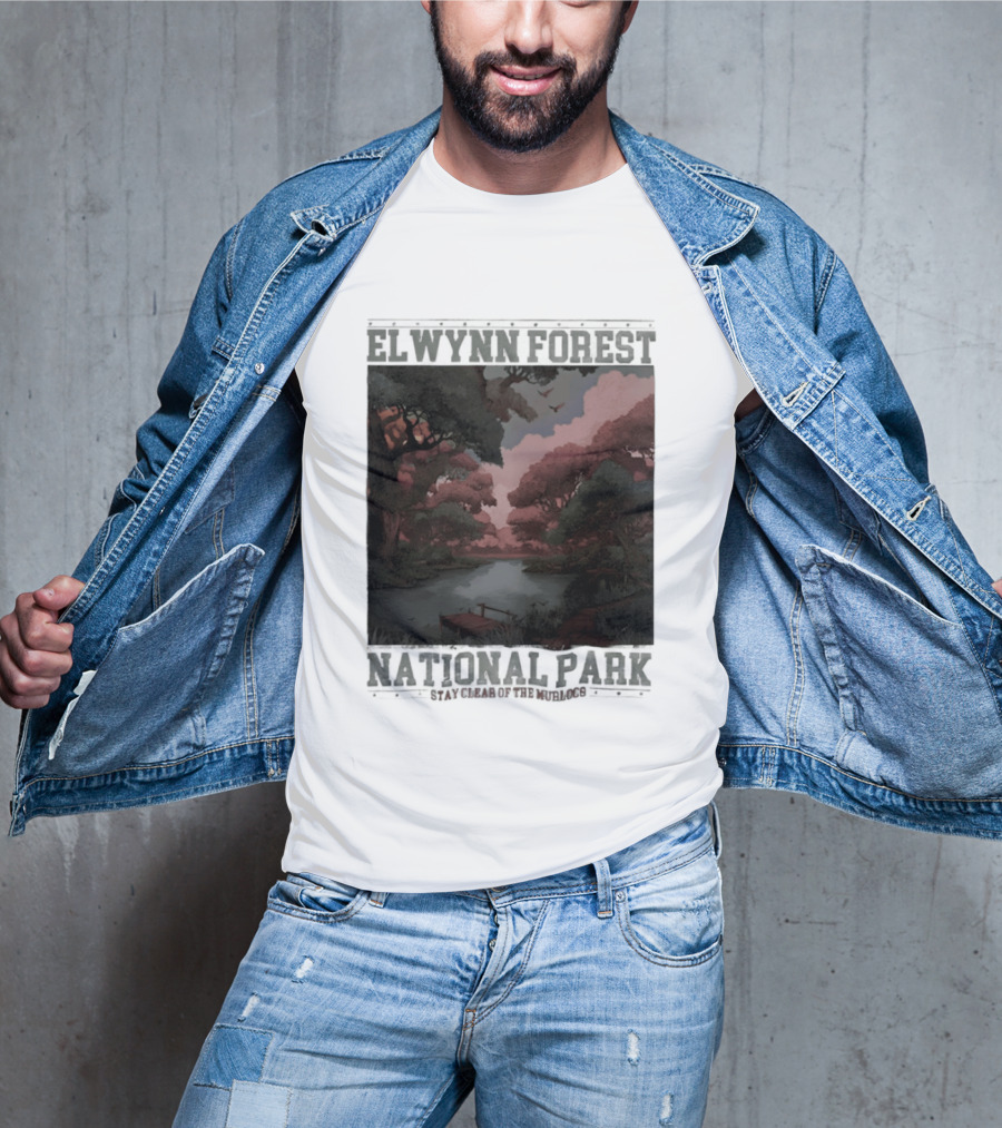 Elwynn Forest National Park Stay Clear Of The Murlocs Scenic Adventure T-Shirt